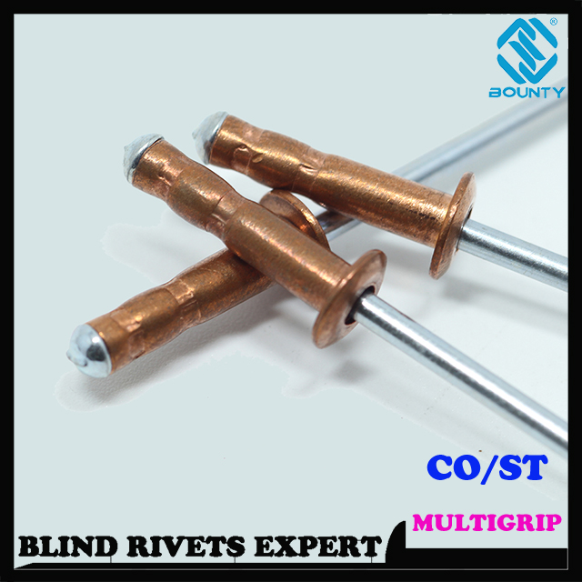 COPPER MULTIGRIP RIVETS Buy COPPER MULTIGRIP RIVETS, CRIMP STYLE